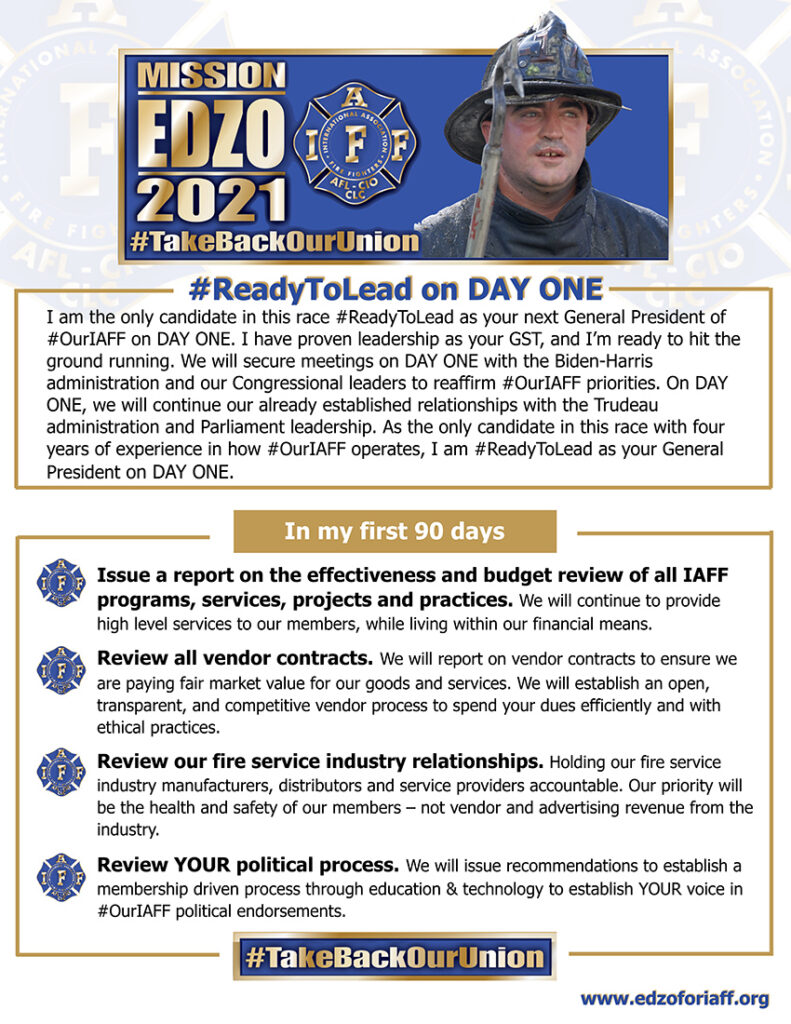 EDZO, Ready to lead 